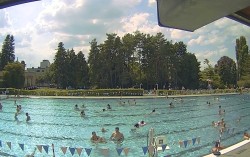 Outdoor swimming pool