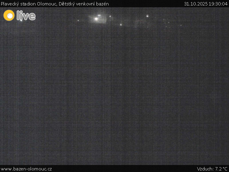 Plavecký stadion Olomouc - Dětstký venkovní bazén - 31.10.2025 v 19:30 Plavecký stadion Olomouc - Dětstký venkovní bazén - 31.10.2025 v 19:30