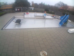 Dětstký venkovní bazén