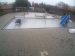 Dětstký venkovní bazén