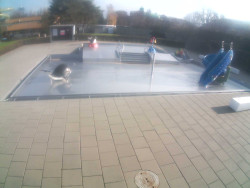 Dětstký venkovní bazén