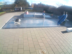 Dětstký venkovní bazén