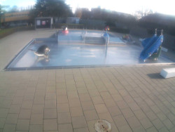 Dětstký venkovní bazén