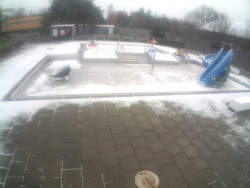 Dětstký venkovní bazén