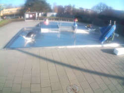 Dětstký venkovní bazén