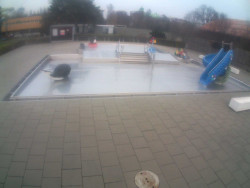 Dětstký venkovní bazén