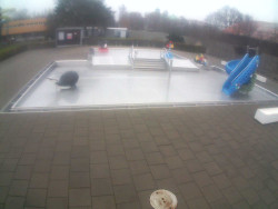 Dětstký venkovní bazén