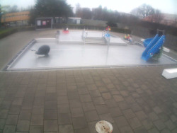 Dětstký venkovní bazén