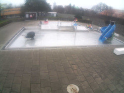 Dětstký venkovní bazén