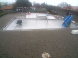 Dětstký venkovní bazén