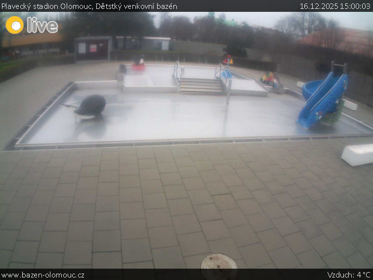 Plavecký stadion Olomouc - Dětstký venkovní bazén - 16.12.2025 v 15:00