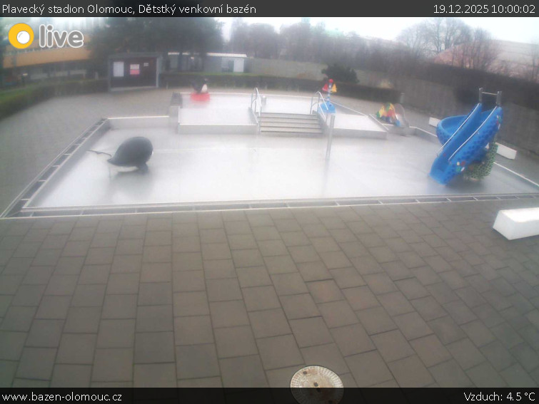 Plavecký stadion Olomouc - Dětstký venkovní bazén - 19.12.2025 v 10:00