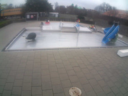 Dětstký venkovní bazén