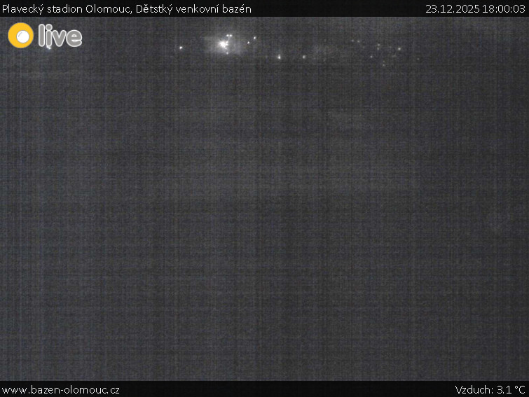 Plavecký stadion Olomouc - Dětstký venkovní bazén - 23.12.2025 v 18:00