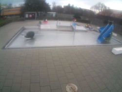 Dětstký venkovní bazén