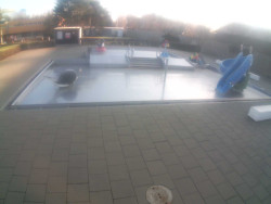 Dětstký venkovní bazén