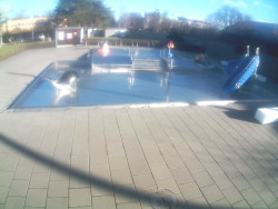 Dětstký venkovní bazén