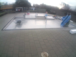 Dětstký venkovní bazén