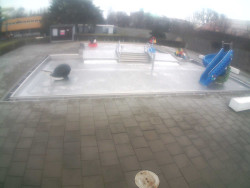 Dětstký venkovní bazén