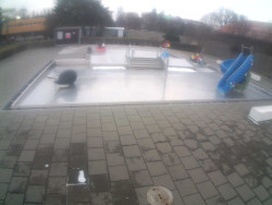 Dětstký venkovní bazén