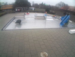 Dětstký venkovní bazén