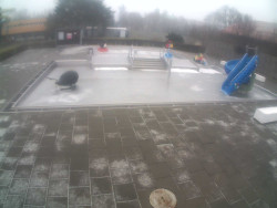 Dětstký venkovní bazén