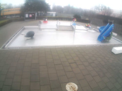 Dětstký venkovní bazén