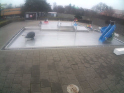 Dětstký venkovní bazén