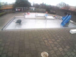 Dětstký venkovní bazén