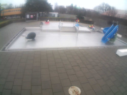 Dětstký venkovní bazén