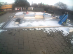 Dětstký venkovní bazén