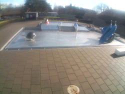 Dětstký venkovní bazén