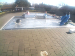 Dětstký venkovní bazén