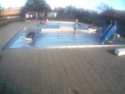 Dětstký venkovní bazén