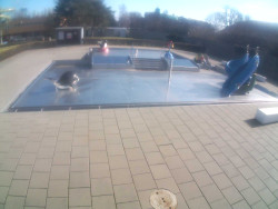 Dětstký venkovní bazén