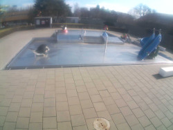 Dětstký venkovní bazén