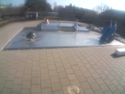 Dětstký venkovní bazén