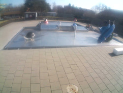 Dětstký venkovní bazén