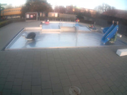 Dětstký venkovní bazén