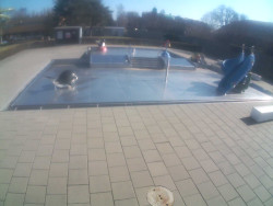 Dětstký venkovní bazén