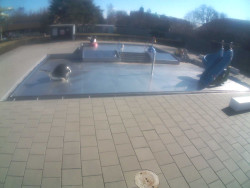 Dětstký venkovní bazén