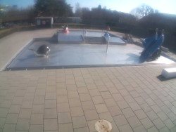 Dětstký venkovní bazén