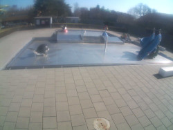 Dětstký venkovní bazén