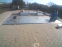 Dětstký venkovní bazén