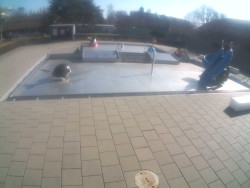 Dětstký venkovní bazén