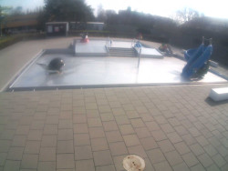 Dětstký venkovní bazén