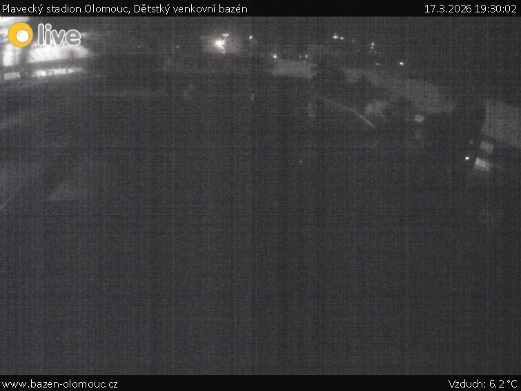 Plavecký stadion Olomouc - Dětstký venkovní bazén - 17.3.2026 v 19:30