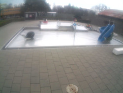 Dětstký venkovní bazén