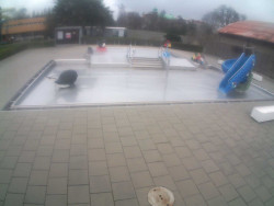 Dětstký venkovní bazén