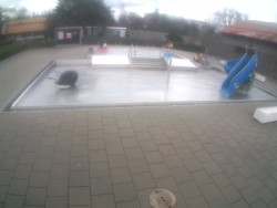 Dětstký venkovní bazén